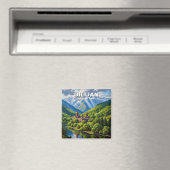Dilijan-Nationalpark Armenien Magnet (In Situ (Geschirrspüler))