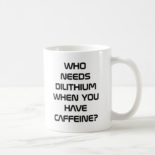 Dilithium Kaffee-Tasse Kaffeetasse (Rechts)