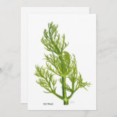 Dill Art Einladung (Vorne/Hinten)