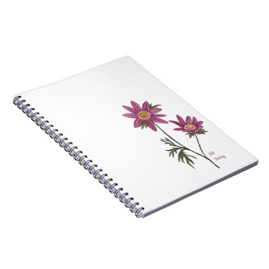 Dill Daisy Custom Notebook Notizblock (Rechte Seite)
