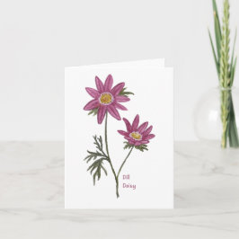 Dill Daisy Greetings Card Karte