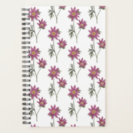 Dill Daisy Planner - Weißes Muster Planer
