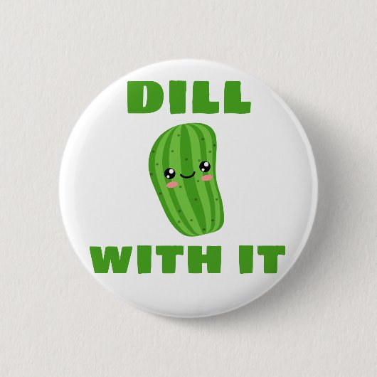 Dill damit button (Vorderseite)