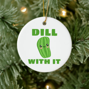 Dill damit keramik ornament