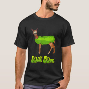 Dill Doe Lustige Pickle Deer oder Rentiere Männer  T-Shirt