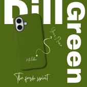 Dill Grün eingelegte Perfektion iPhone 16 Hülle