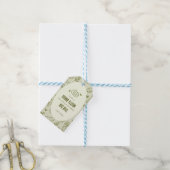 Dill-Gurken-Dankeschön-Geschenkanhänger Geschenkanhänger (Mit Garn)