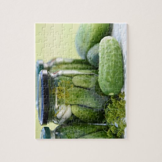Dill-Gurkenliebhaber-Geschenk Puzzle (Vertikal)