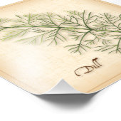 Dill Herb Foto Print (Ecke)