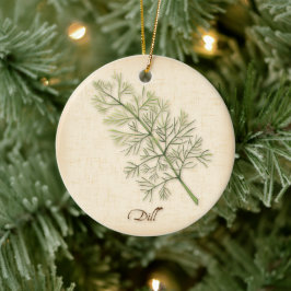 Dill Herb Ornament