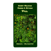 Dill Herbal Labels (Vorne)