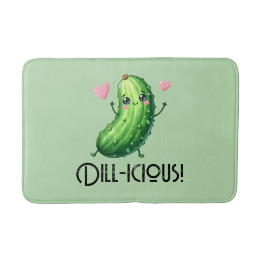 Dill-icious Badematte (Vorderseite)