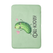 Dill-icious Badematte (Vorderseite Vertikal)