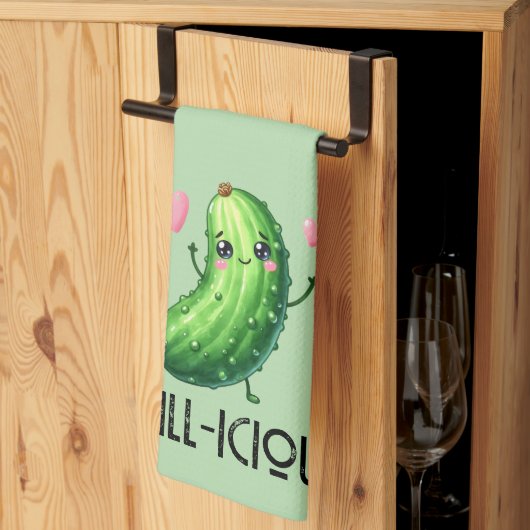Dill-icious Geschirrtuch (Drittel gefaltet)
