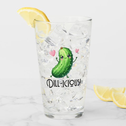 Dill-icious Glas (Vorderseite Ice)