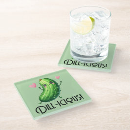 Dill-icious Glasuntersetzer
