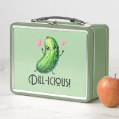 Dill-icious Metall Brotdose (Beispiel)