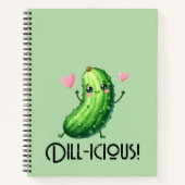 Dill-icious Notizblock (Vorderseite)