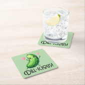 Dill-icious Rechteckiger Pappuntersetzer (Vor Ort)