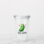 Dill-icous Acryltrinkbecher (Vorderseite)