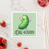Dill-icous Serviette (Beispiel)