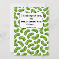 Dill-ige Freund-Denk-an-dich-Karte