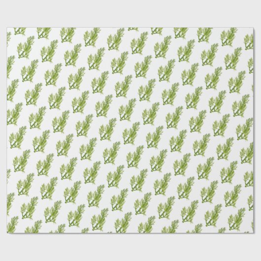 Dill Kunst Geschenkpapier (Flach)