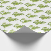 Dill Kunst Geschenkpapier (Ecke)