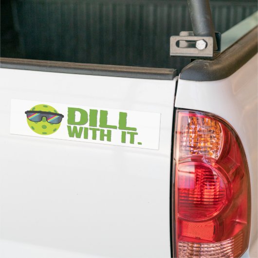"Dill mit ihm" Autoaufkleber (Auf Lkw)
