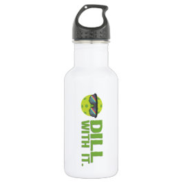 "Dill mit ihm" Pickleball Wasser-Flasche Edelstahlflasche