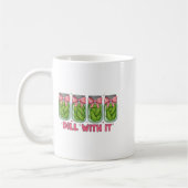 Dill mit it Dose Ckle Coquette Bow Funny Ckle L Kaffeetasse (Links)