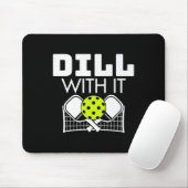 Dill mit seinem lustigen Cleball Paddel und Net Pr Mousepad (Mit Mouse)