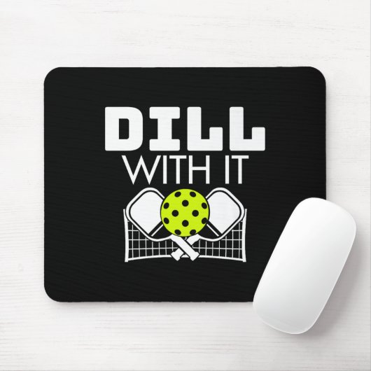 Dill mit seinem lustigen Cleball Paddel und Net Pr Mousepad (Mit Mouse)