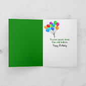 Dill Pickle Birthday Spaß Karte (Innenseite)