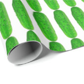 DILL PICKLE CHRISTMAS FUNNY WRAPPING PAPIER GESCHENKPAPIER (Rolleneckpunkt)