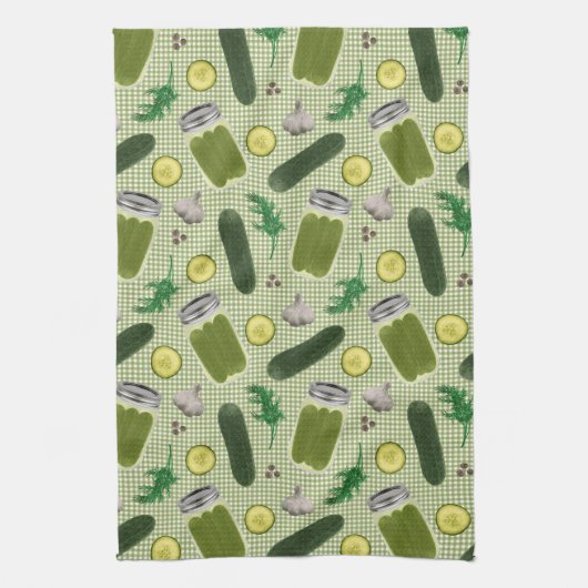 Dill Pickle Geschirrtuch (Vertikal)