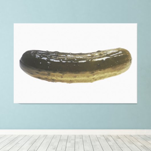 Dill Pickle Leinwanddruck (Insitu (Holzboden))