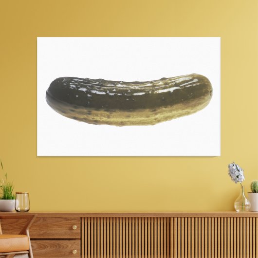 Dill Pickle Leinwanddruck (Insitu (Wohnzimmer))