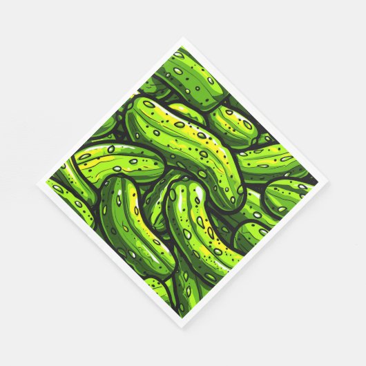 Dill Pickle Serviette (Ecke)