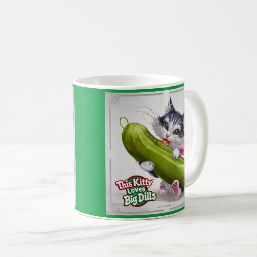 Dill Pickle Tasse (VorderseiteRechts)