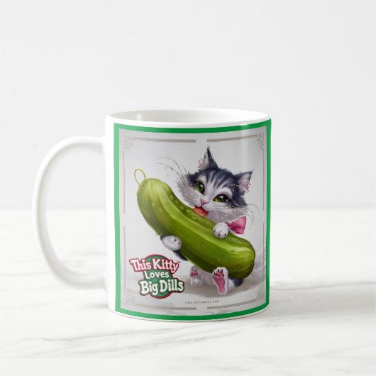 Dill Pickle Tasse (Links)