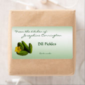 Dill Pickles Canning Labels (Insitu)