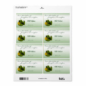 Dill Pickles Canning Labels (Vorne)