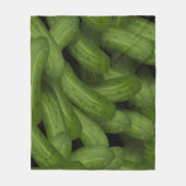 Dill Pickles Fleece Blanket (Vorderseite)
