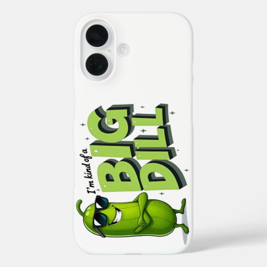 Dill Pickles Lovers Gift - Funny Cartoon Designs Case-Mate iPhone Hülle (Rückseite)