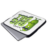 Dill Pickles Lovers Gift - Funny Cartoon Designs Laptopschutzhülle (Vorne Knopf)