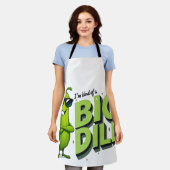 Dill Pickles Lovers Gift - Funny Cartoon Designs Schürze (Getragen)