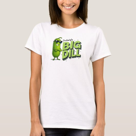 Dill Pickles Lovers Gift - Funny Cartoon Designs T-Shirt (Vorderseite)