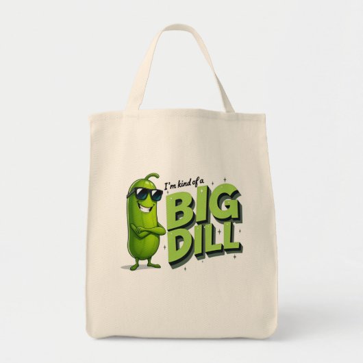 Dill Pickles Lovers Gift - Funny Cartoon Designs Tragetasche (Vorne)