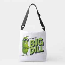 Dill Pickles Lovers Gift - Funny Cartoon Designs Tragetaschen Mit Langen Trägern